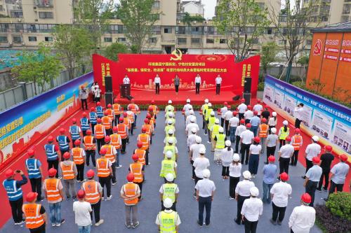 暂时支部“不暂时”，，，，，，项目跑出“加速率” - 党建园地 -杭州萧山环城建设有限公司